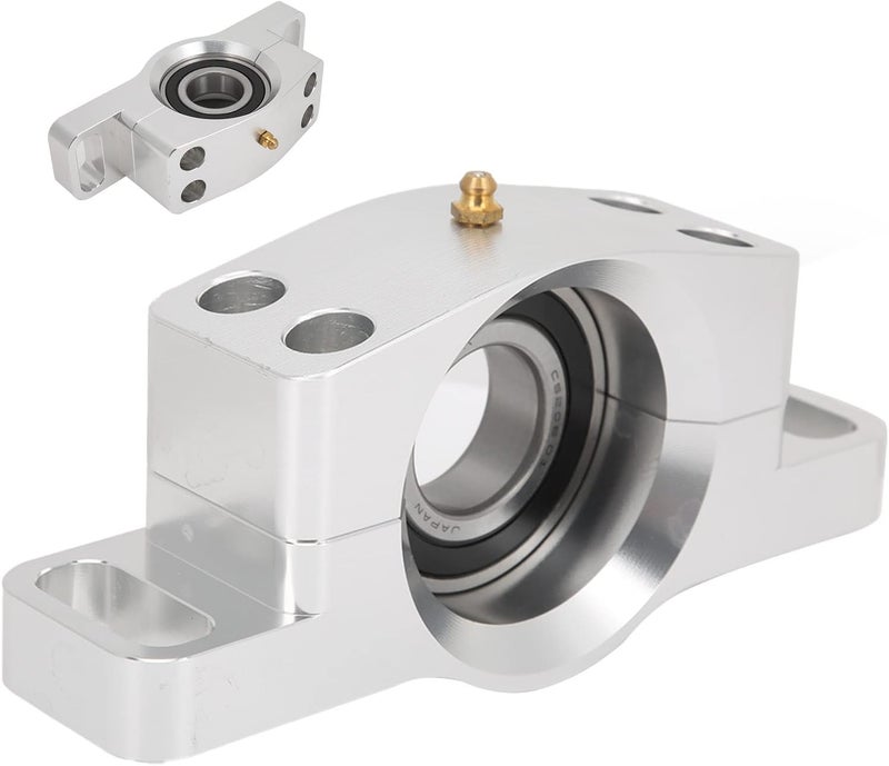 Pillow Block with 2 Bolt Replacement for Polaris XP 900 4900 2012-2014, Heavy Duty Silver Metal Bearing Mount for Smooth Rotation and Easy Maintenance (White) - Image 4
