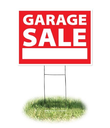 Headline Sign 4730 Yard Sign, Garage Sale, 18 Inches by 24 Inches - Image 4