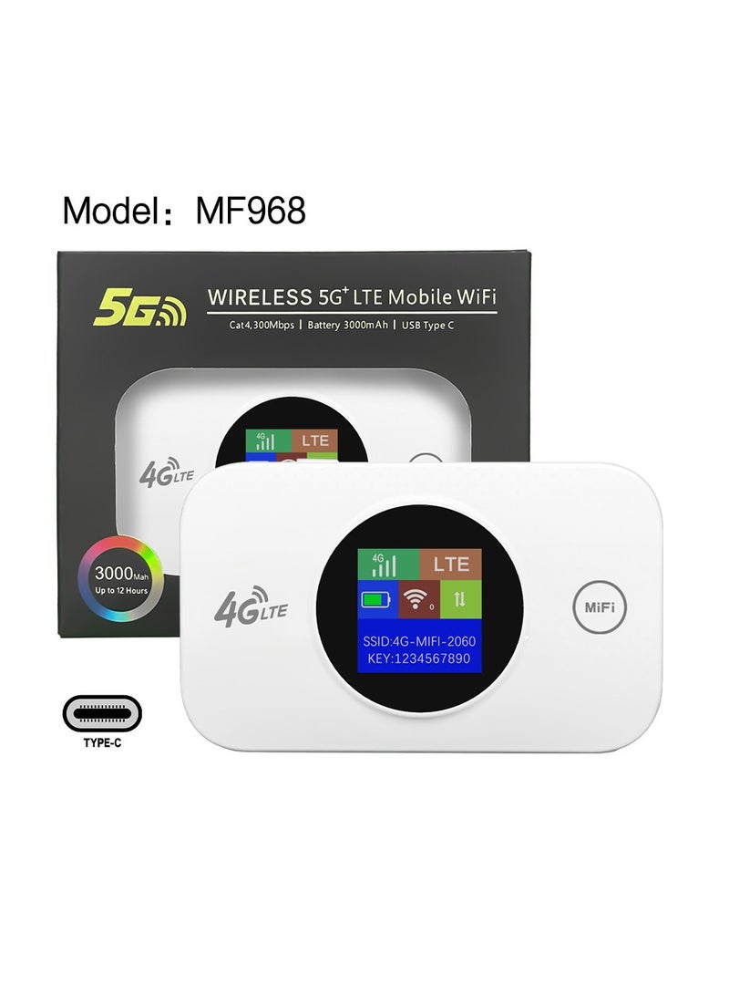 عام نقطة اتصال واي-فاي 4G، راوتر 4G مع فتحة بطاقة SIM، راوتر LTE ميني محمول للسفر، مزود ببطارية 3000 مللي أمبير وسرعة تصل إلى 150 ميجابايت في الثانية. (الإصدار الآسيوي: B1/B3/B5/B8/B38/B39/B40/B41) - Image 4