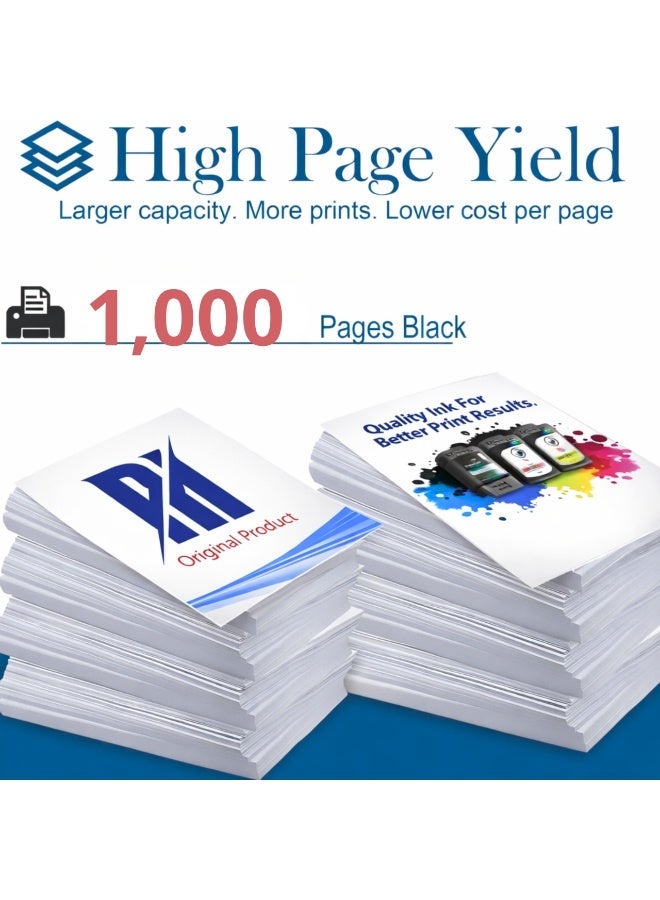 بي أتش PH 44A Compatible Black Toner Cartridge Replacement for CF244A – High Yield Laser Printer Toner - Image 3