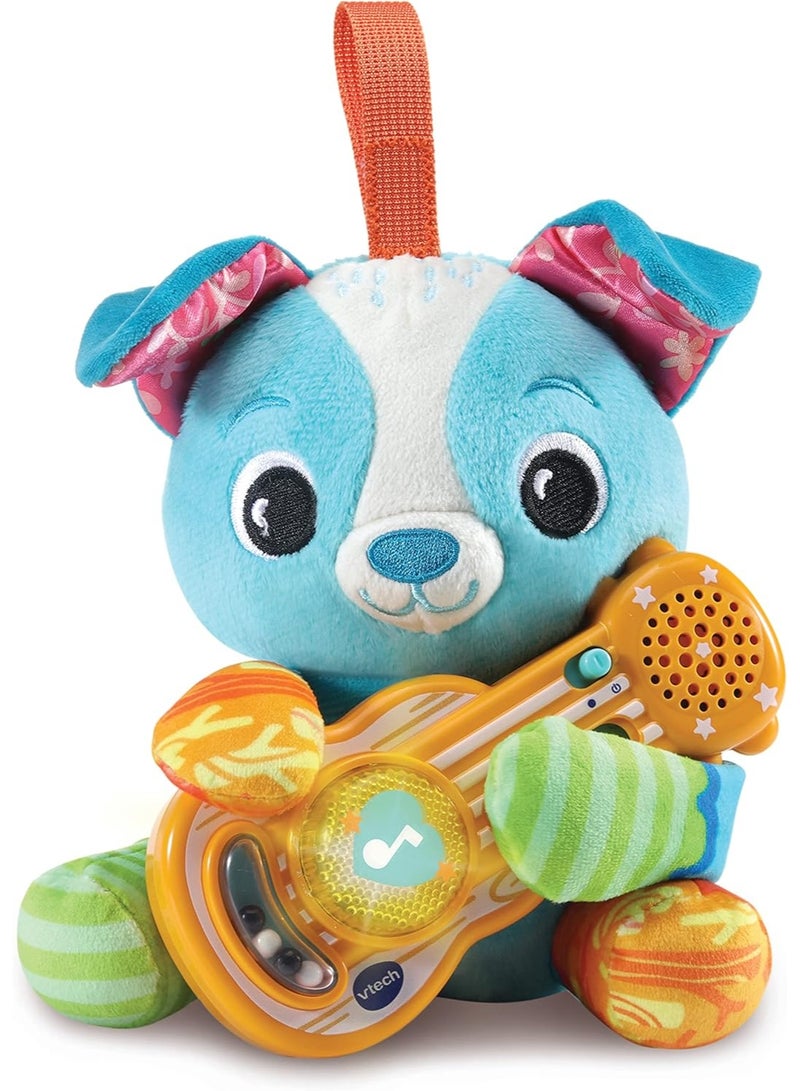 VTech Baby جيتار أصوات جرو الأطفال، لعبة موسيقية تفاعلية، للأولاد والبنات من 3، 6، 12، 24 + شهر، النسخة الإنجليزية - Image 1