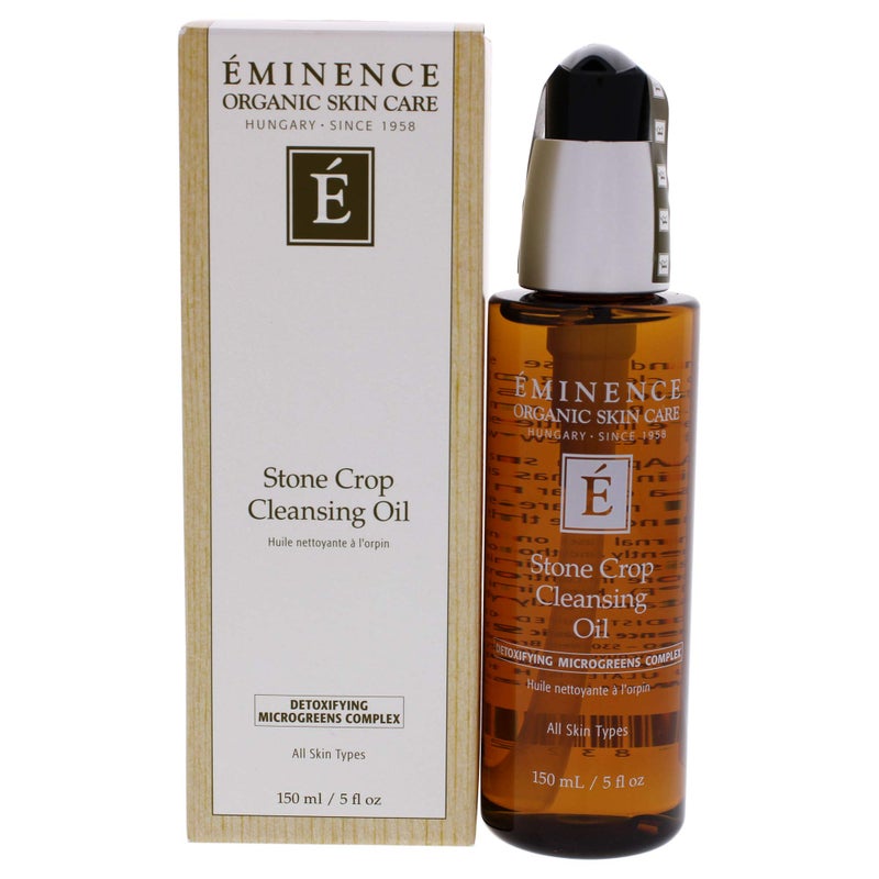 Eminence Organic Skincare Stone Crop Cleansing Oil, Multi, Unscented, 5 Fl Oz - Image 1