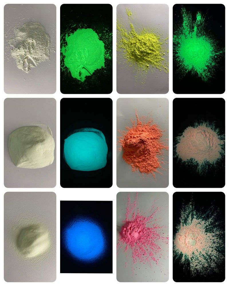 JASH Glow in the dark paint powder 6 colors(Total 150gm) - Image 1