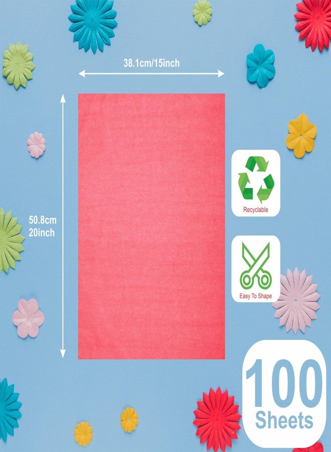 Purple Papers Red Tissue Paper 15"x20" – Pack of 100 Sheets | Bulk Red Tissue Paper for Gift Bags, Wrapping, Crafting & Decorating - Image 3