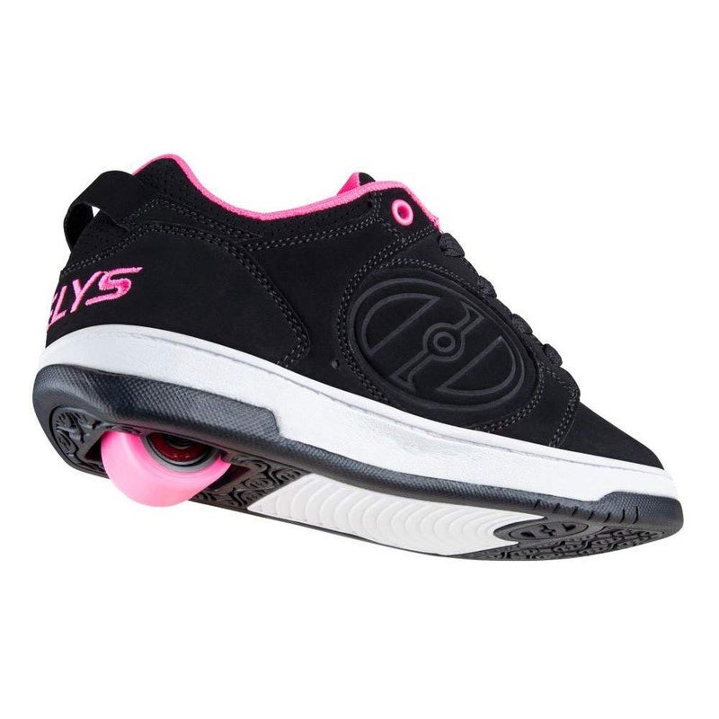Heelys Voyager Youth Girls Athletic Skate Shoe | Big Kid Black/Pink - Image 4