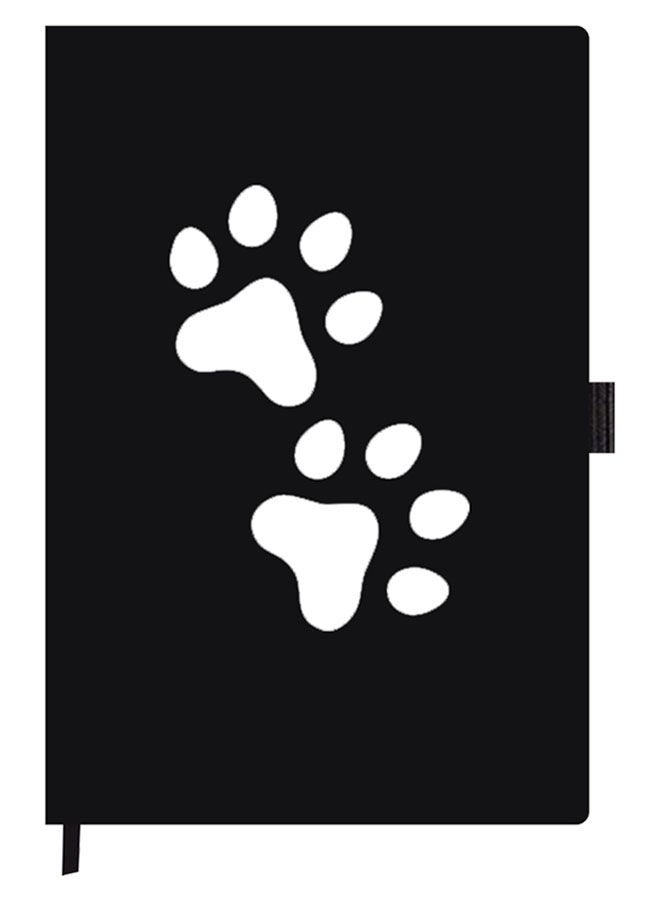 Theodor دفتر ملاحظات ذو غلاف أسود سميك مقاس A5 من Designer - Image 1