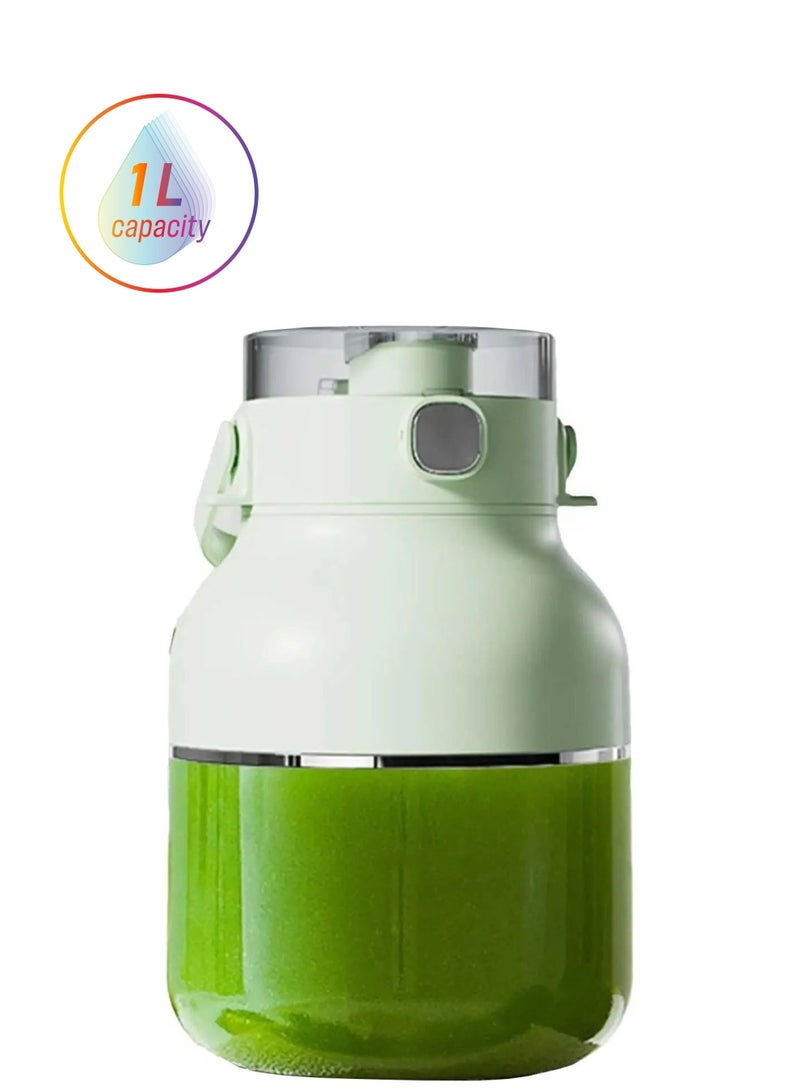 Hihonor Citrus Juicer, Electric Orange Squeezer with Powerful Motor and USB Charging Cable, Juicer Extractor, Lime Suitable for Orange, Citrus, Apple, Grapefruit Pear  - Image 1