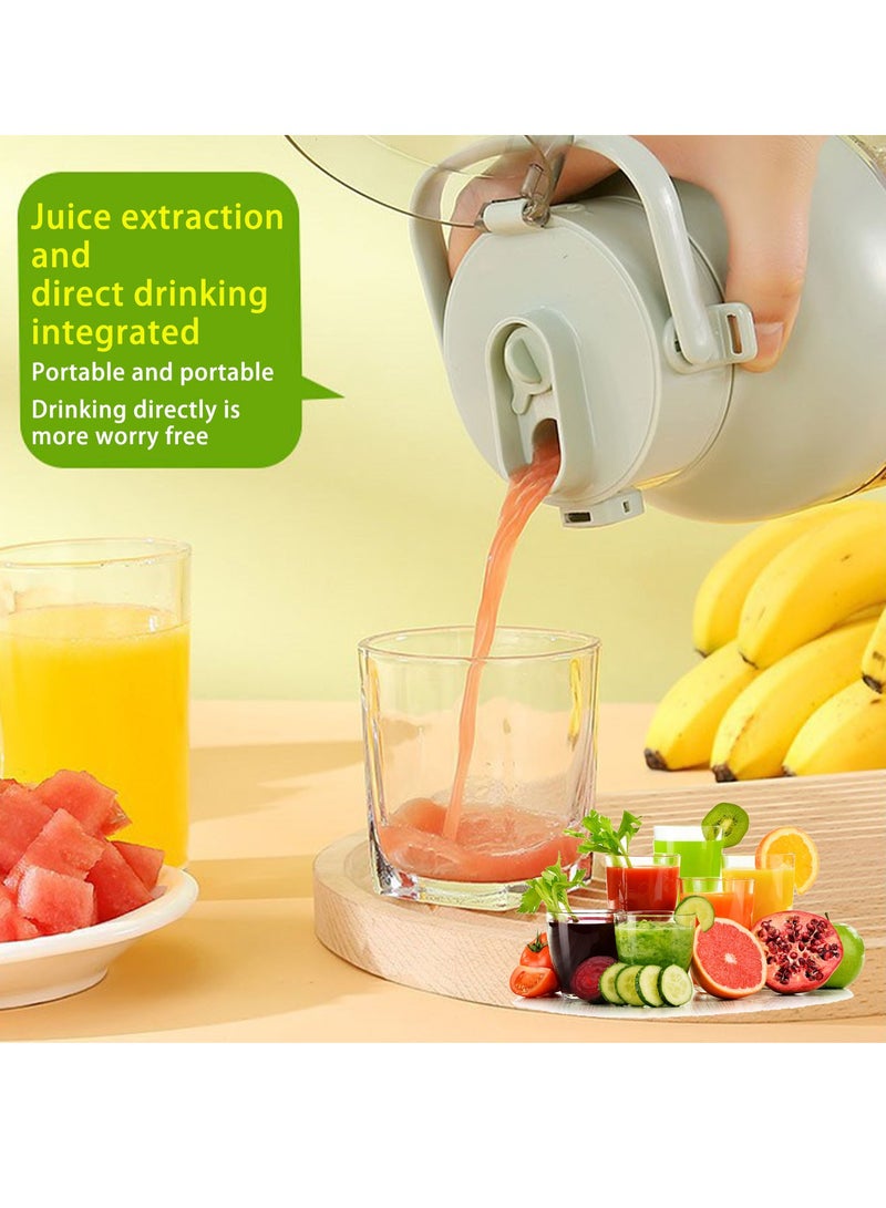 Hihonor Citrus Juicer, Electric Orange Squeezer with Powerful Motor and USB Charging Cable, Juicer Extractor, Lime Suitable for Orange, Citrus, Apple, Grapefruit Pear  - Image 2