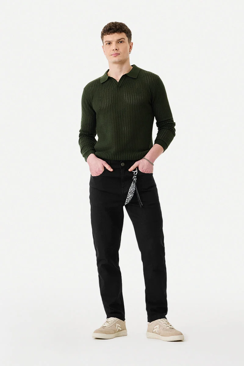 SNITCH Carrot Fit Stretch Jeans