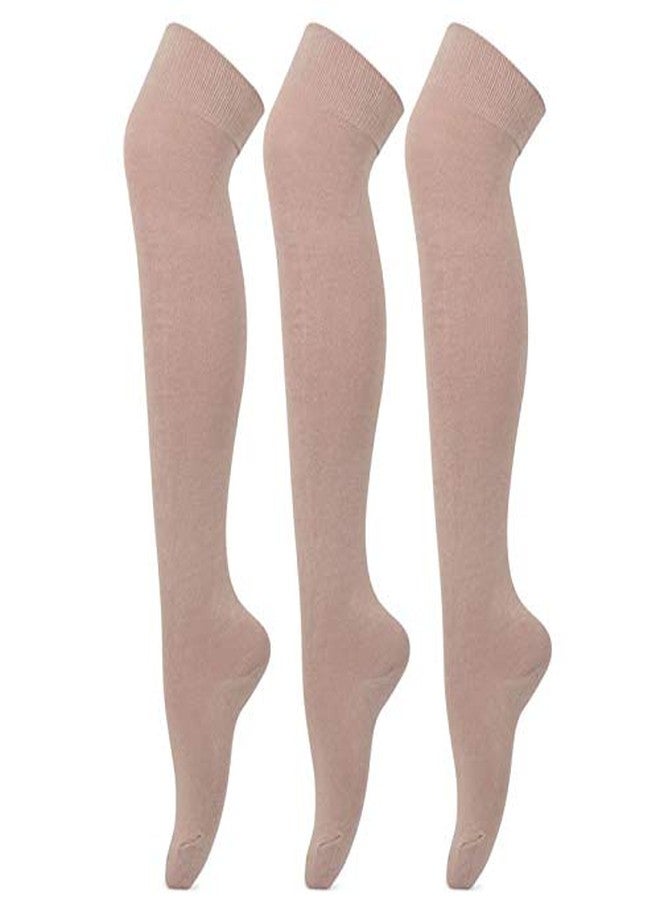 Bonjour Socks (Pack of 3)(BRO4002-03-PO3-SKIN_Beige_5-8 Years) - Image 2