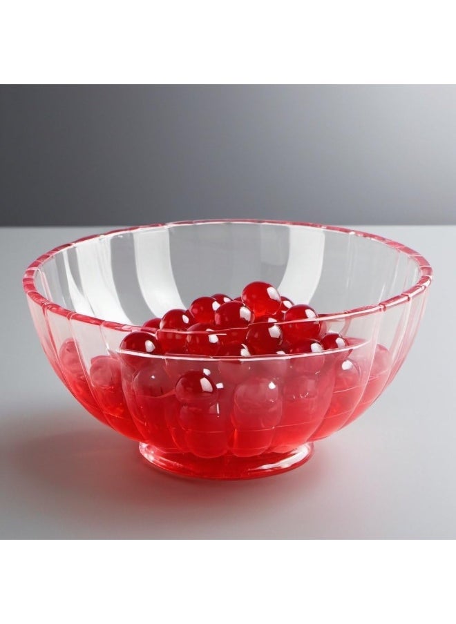 SAQOWARE - Saqoware Pack of 4 Pcs Round Acrylic Salad Bowls 5 Inch - Image 1