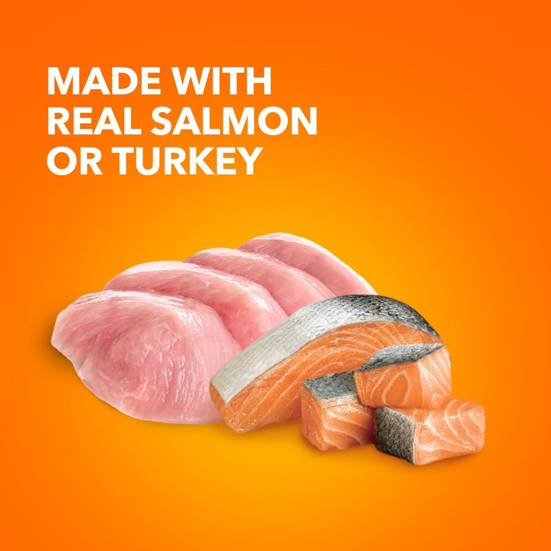 IAMS Perfect Portions Indoor Adult Grain Free Wet Cat Food Pate, Turkey and Salmon Recipe, 2.6 oz. Twin-Pack Trays (12 Count, 24 Servings) (Pack of 2) - Image 3
