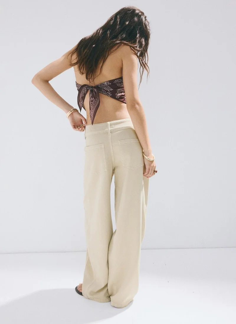 مانجو Balloon Jeans With Seams