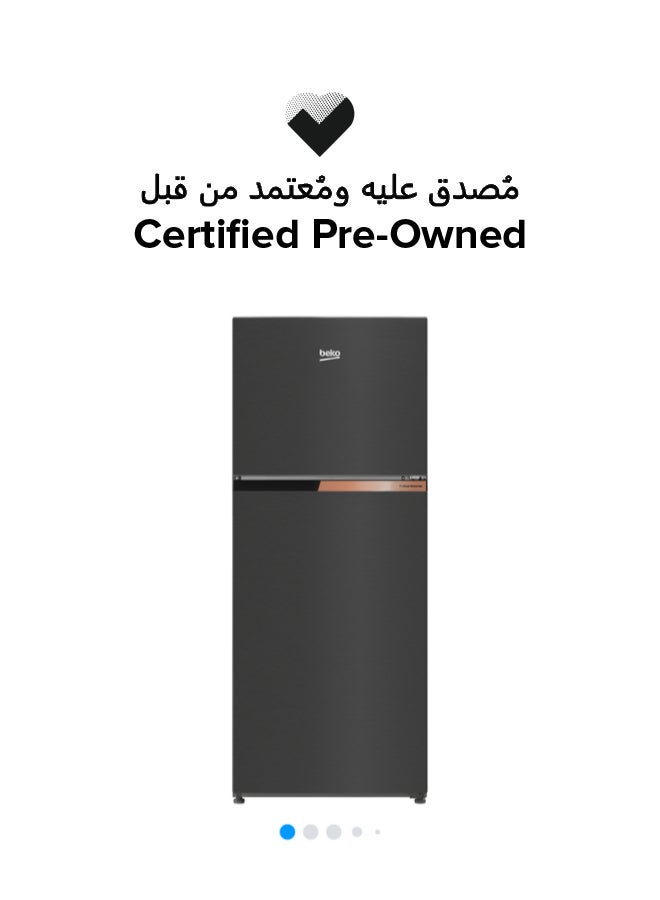Beko Certified Pre Owned - 201L Double Door Refrigerator 201 L 220 kW RDNT201I50VK Black - Image 1