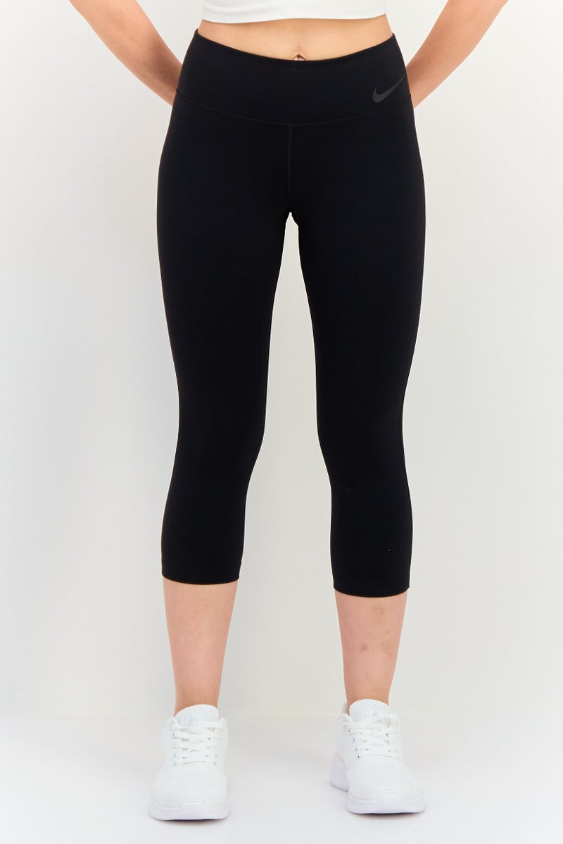 Nike Women Sportswear Fit Pull On Training Capri Leggings, Black - Image 1