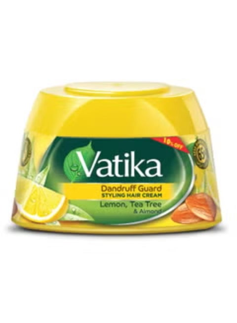 كريم تصفيف الشعر غني بخلاصة الليمون وشجرة الشاي واللوز للحماية من القشرة 65مل