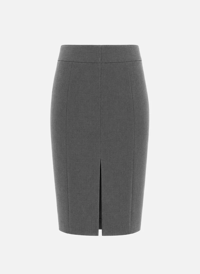 Lichi  Knee-length skirt with a front slit for Women | Best Price UAE