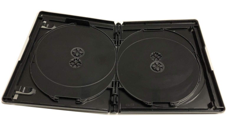 Viva Elite New 1 Official Viva Elite 4 Discs 4K UHD Replacement Case Black 15mm (Pack of 1) - Image 3