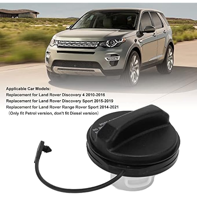 rayihni Car Fuel Tank CapCar Petrol Cap Fuel Cap for Discovery 4 20102016Sport 20142021 - Image 3