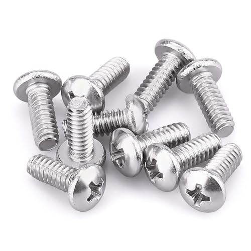 EASTLO #6-32 x 3/8" Pan Head Machine Screw, Phillips Drive, 304 Stainless Steel 18-8, Bright Finish, Fully Machine Thread, 100 Pcs - Image 5