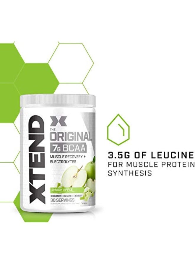 XTEND Original BCAA Powder Zero Sugar With Electrolytes for Hydration & Muscle Repair, Post-Workout Supplement,  Green Apple Flavors - 30 Servings - Image 4