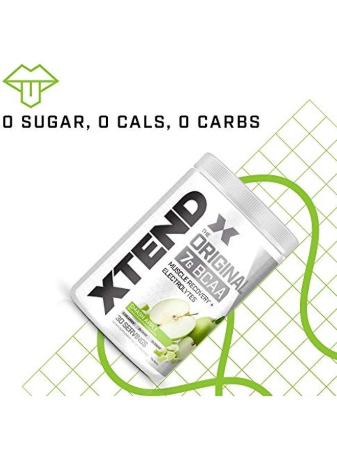 XTEND Original BCAA Powder Zero Sugar With Electrolytes for Hydration & Muscle Repair, Post-Workout Supplement,  Green Apple Flavors - 30 Servings - Image 5