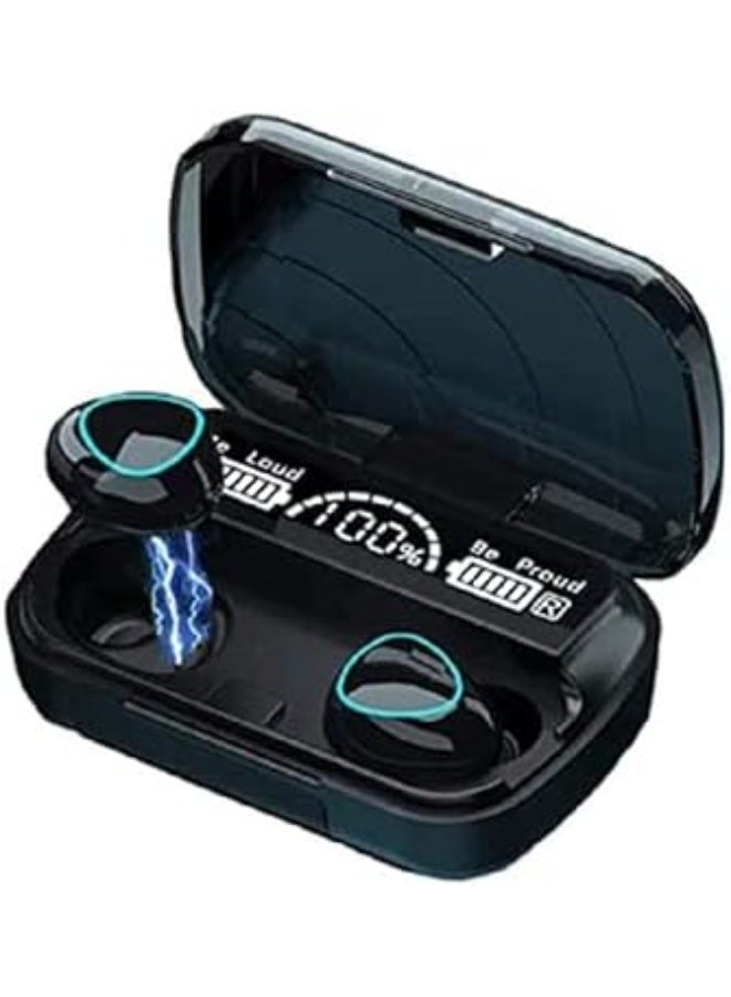 M10 New M10 TWS Immersive Wireless Earbuds with Wireless Charging Case and Bluetooth 5.1, 9D Surround Sound with Powerful Deep Bass, Sporty IPX7 Waterproof Design, Built-in Microphone, and Up to 6 Hours Playtime_ Bluetooth Speaker – AirPods – Wireless Earbuds - Image 2