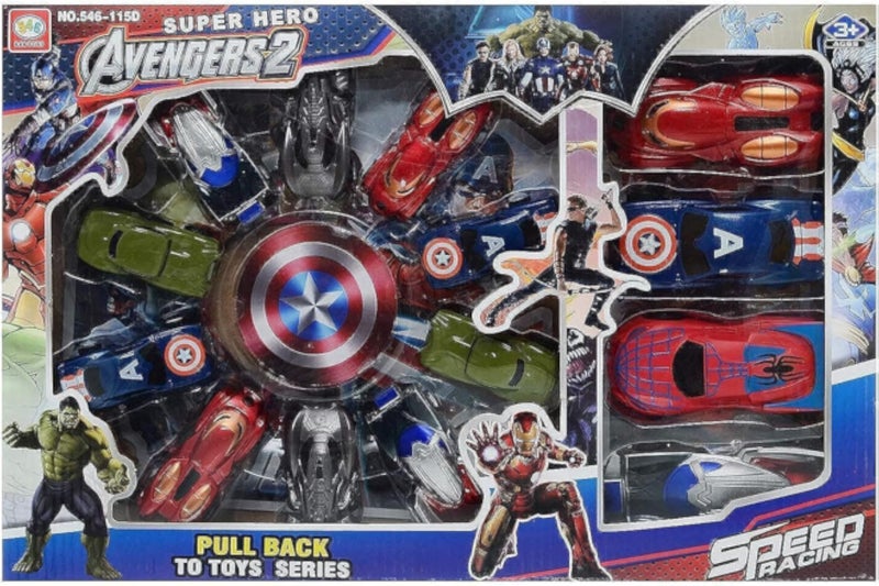 مجموعة سيارات المنتقمون للجنسين، متعددة الألوان