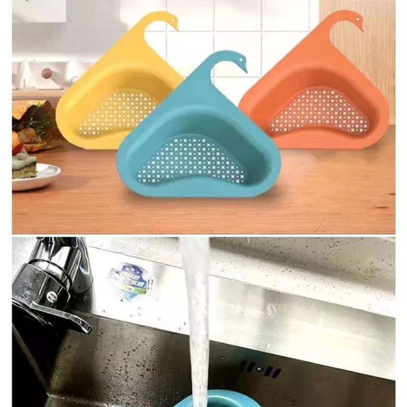 HOMEZSTYLE Swan Drain Strainer for Kitchen Waste, Sink & Wash Basin Draining, Durable and Efficient Waste Filter - Image 4