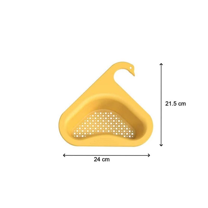 HOMEZSTYLE Swan Drain Strainer for Kitchen Waste, Sink & Wash Basin Draining, Durable and Efficient Waste Filter - Image 2