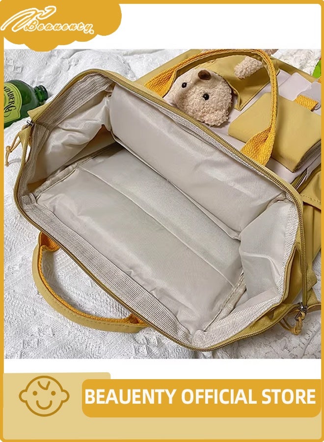 Beauenty Diaper Bag Backpack, Multifunction Travel Back Pack Maternity Baby Changing Bags Large Capacity - Image 3