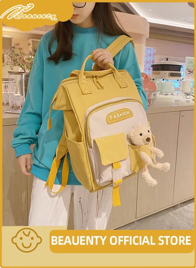 Beauenty Diaper Bag Backpack, Multifunction Travel Back Pack Maternity Baby Changing Bags Large Capacity - Image 5