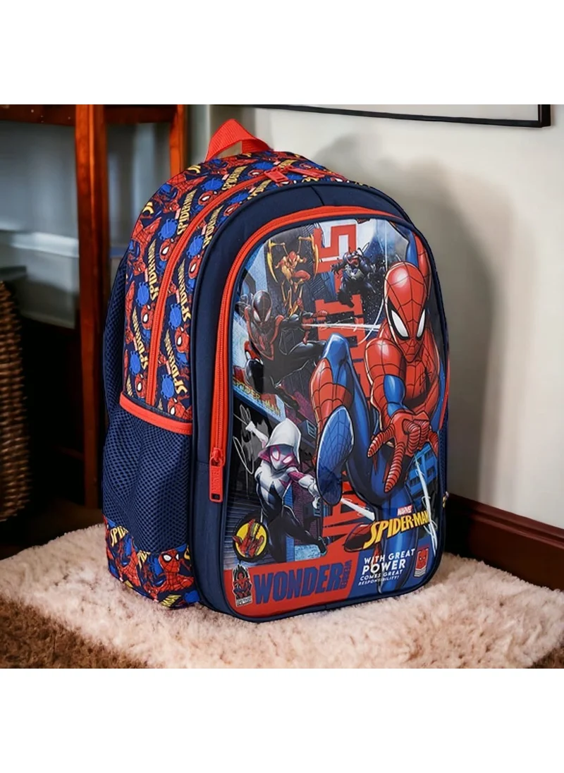 سبايدر مان Primary School Bag Hawk Wonder (4 Piece Set)