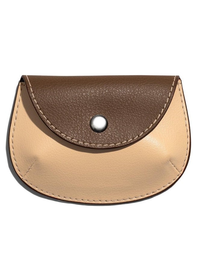 DailyObjects Pellet Cable/Coin Wallet | Multipurpose Faux Leather Wallet/Clip Organiser/Cable Holder/Coin Wallet- Brown - Image 1