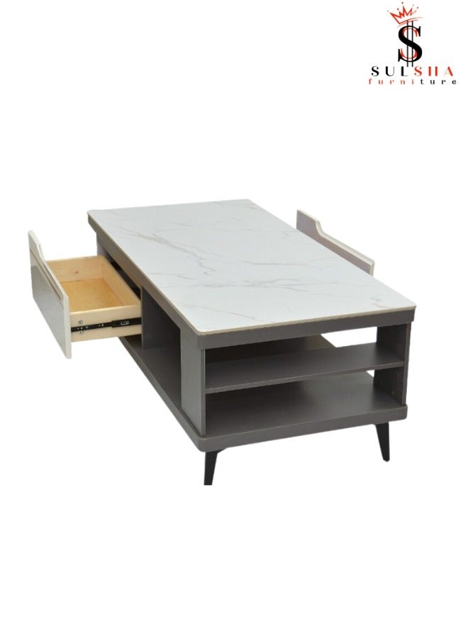 Sulsha Coffee Table For Sofa Living Room Tea Table  Classic Table - Image 1