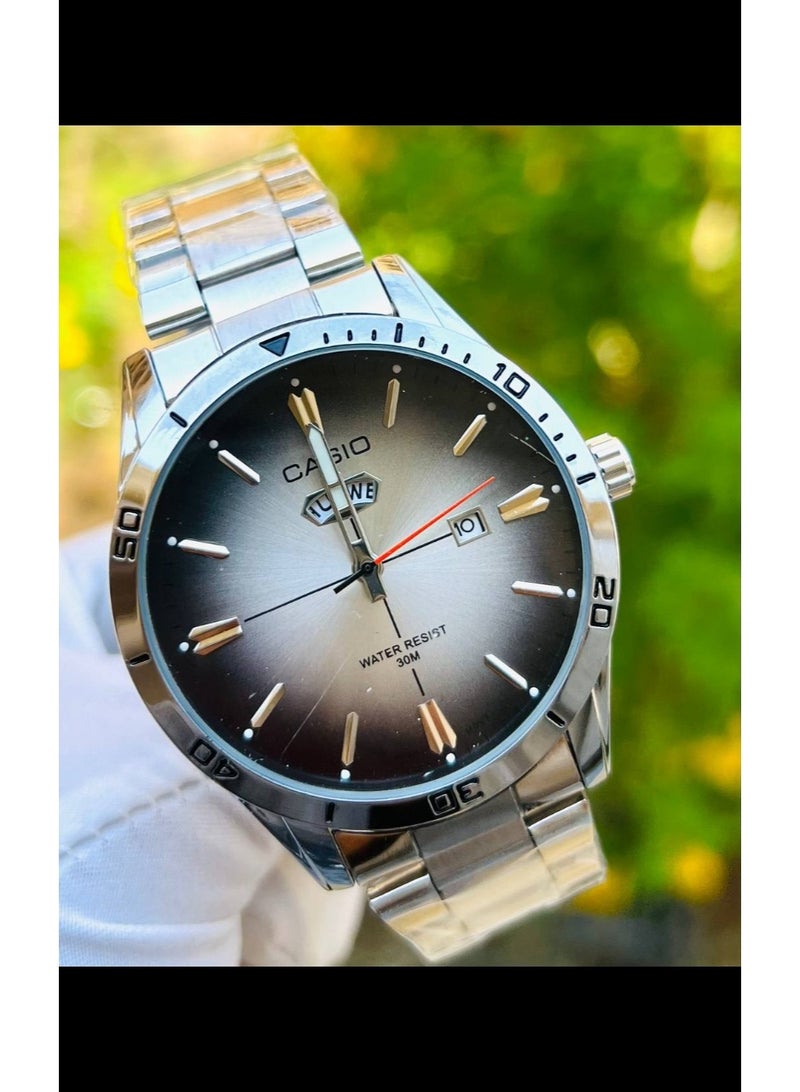 watch for men Metal with calendar