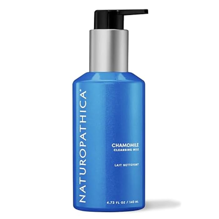 Naturopathica Chamomile Cleansing Milk, Gentle Facial Cleanser for Dry and Sensitive Skin, Antioxidant Rich Face Wash for Men & Women, 5 fl oz - Image 1