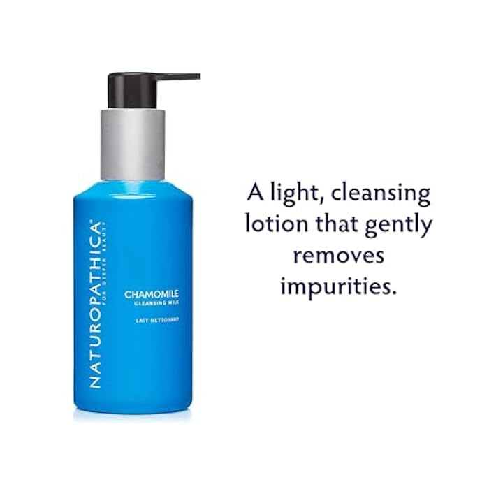 Naturopathica Chamomile Cleansing Milk, Gentle Facial Cleanser for Dry and Sensitive Skin, Antioxidant Rich Face Wash for Men & Women, 5 fl oz - Image 2