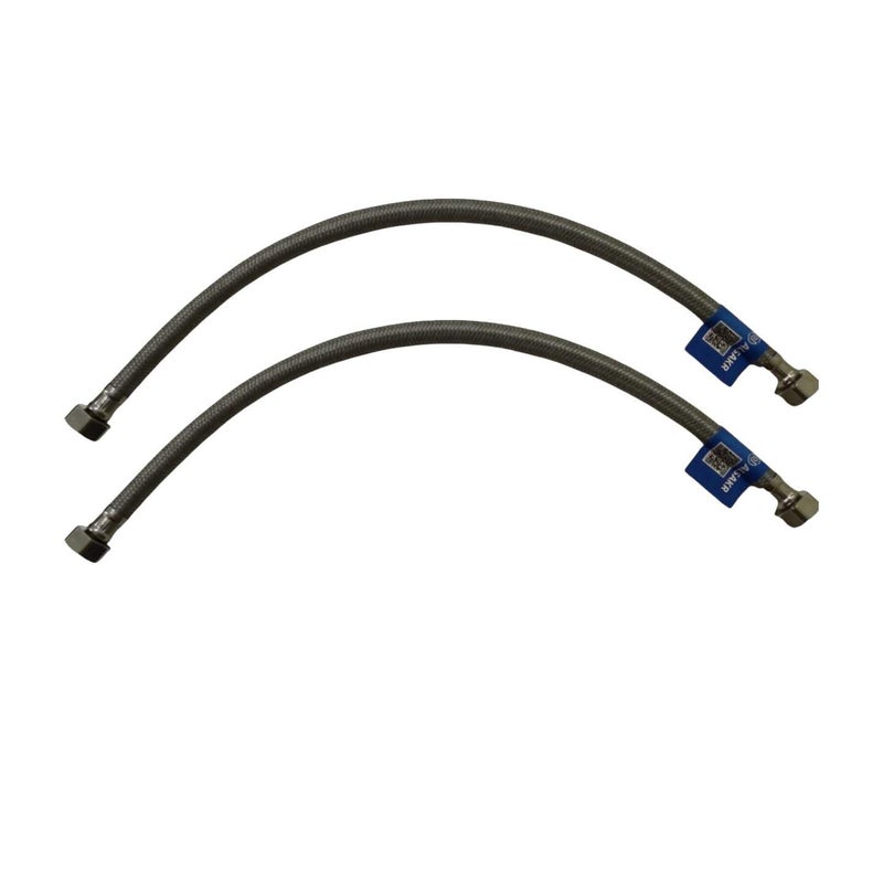 elsaqr Flexible Hose Connector For Heater And Mixer Kitchen And Bathroom Sink (To Heater) Different Sizes (2, 70)