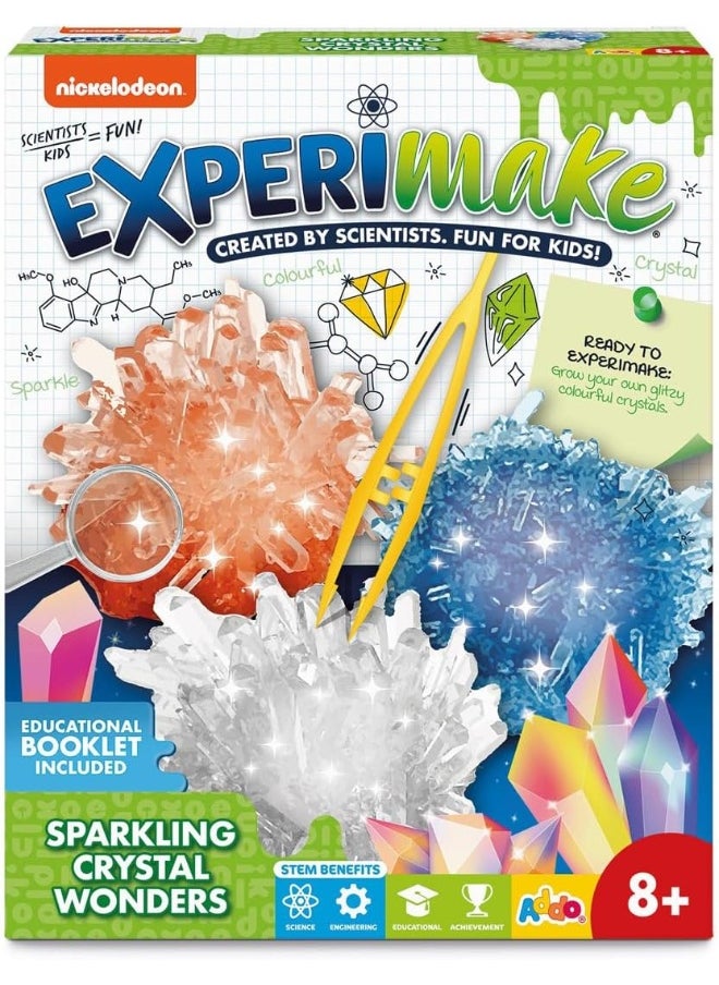 ADDO Experimake Sparkling Crystal Wonders, Interactive Playset, Stem Toys, Science Toys, Educational & Learning Toy, Gift For Kids And Science Lover  - Image 2