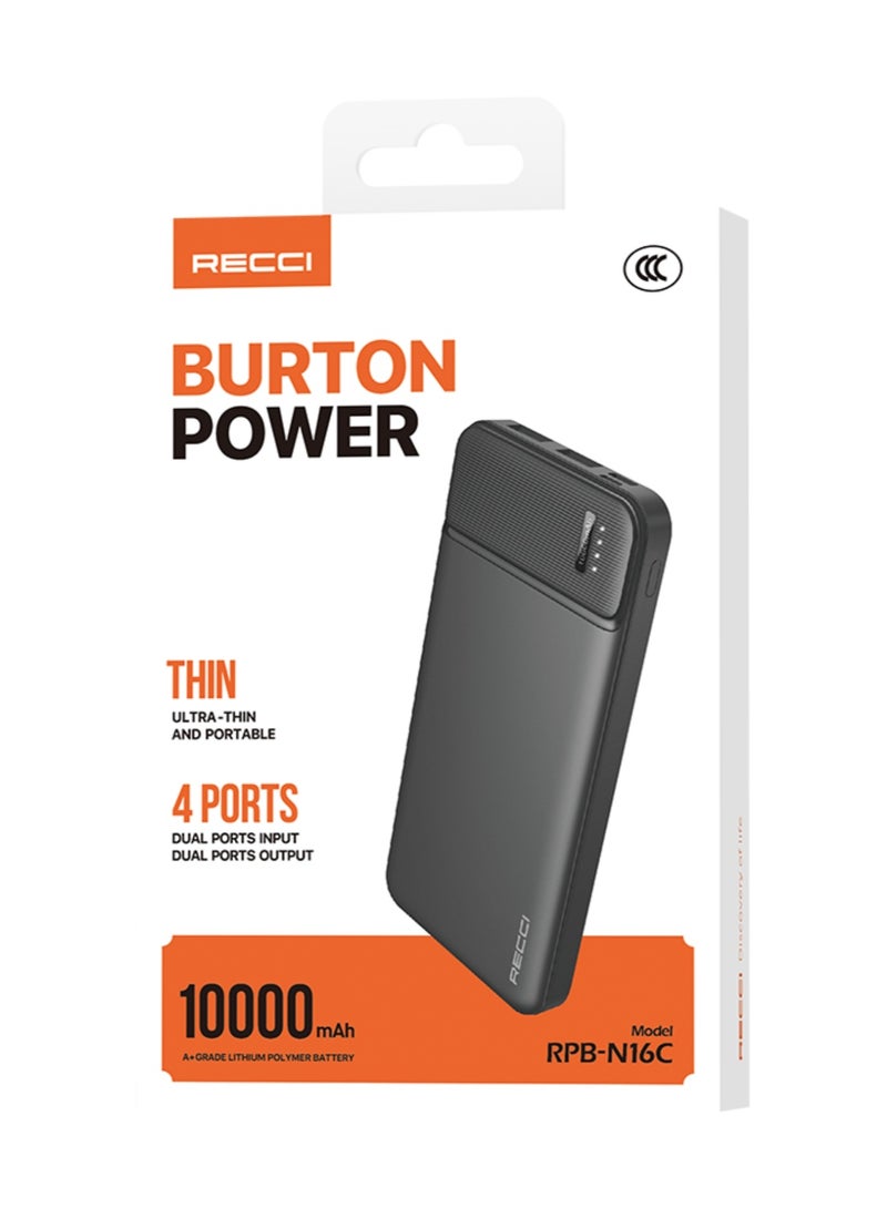 Recci RPB-N16C Burton 2.1A 10000mAh Powerbank - Image 4