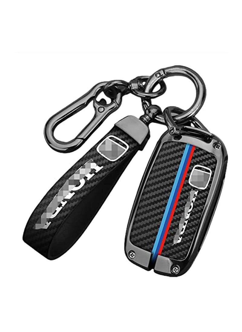 OIMG Key Box Key Fob Metal Shell Cover Compatible With Honda 2022 2021 New 11 And 10th Generation Civic Metal Car Full Shell Buckle【Hand Cord Clasp】  - Image 1