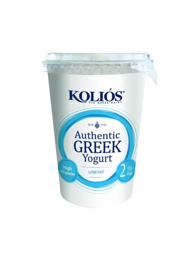 Kolios Low Fat Greek Yoghurt 2% - 500g - Image 1
