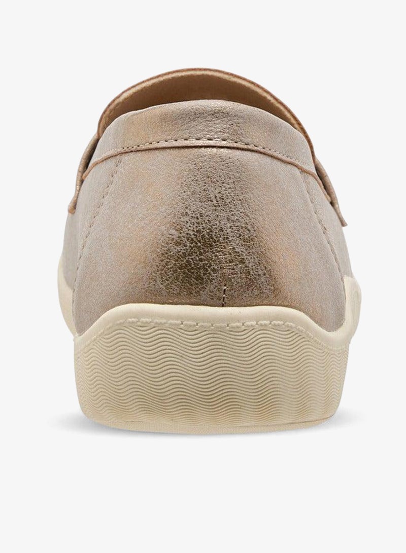 لو كونفورت لوفرز سادة بلمسة معدنية - Image 5