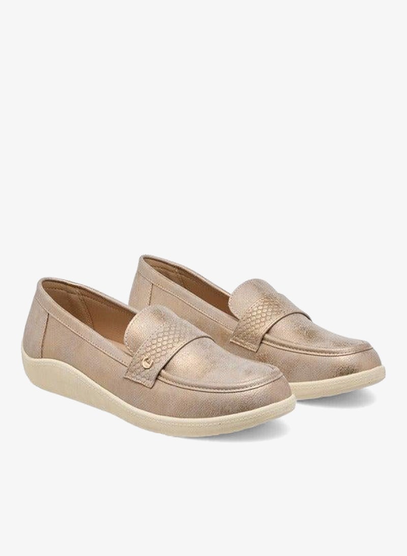 لو كونفورت لوفرز سادة بلمسة معدنية - Image 3