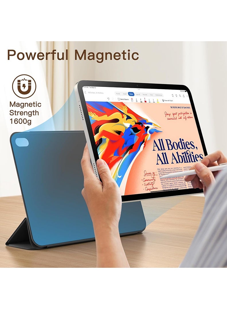 Theodor Magnetic Case For iPad (A16) 11th 11 inch 2025 Gen iPad 11 Case/ iPad 10th Gen Cover 2022 iPad 10 Cover Convenient Magnetic Attachment Auto Sleep/Wake iPad 11th 2025/iPad 10th 2022- Black - Image 2