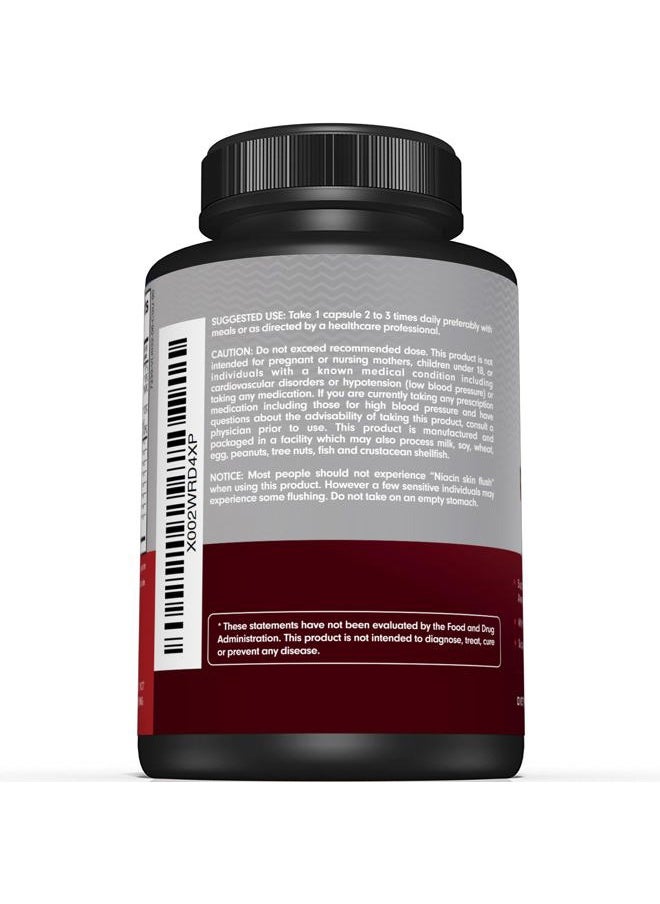 Sunergetic - Premium Blood Pressure Support Supplement for Cardiovascular & Heart Health with Garlic, Hawthorn & Hibiscus (90 Capsules) - Image 1