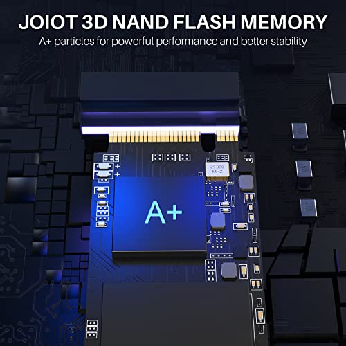 JOIOT 1TB SSD PCle 3.0x4, NVMe M.2 2280, Internal Solid State Drive, Up to 3500MB/s,Storage for PC, Laptops, Gaming and More, V-NAND Technology, Max Speed,Black - Image 4