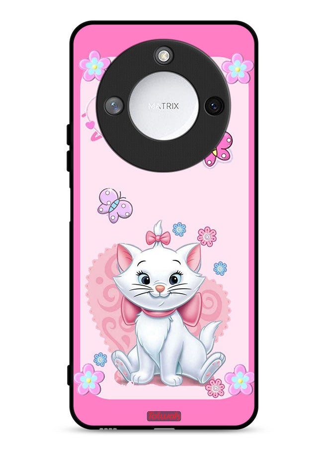Tolwak Honor X9c Smart 5G Protective Case Cover Cute Lady Cat  - Image 1