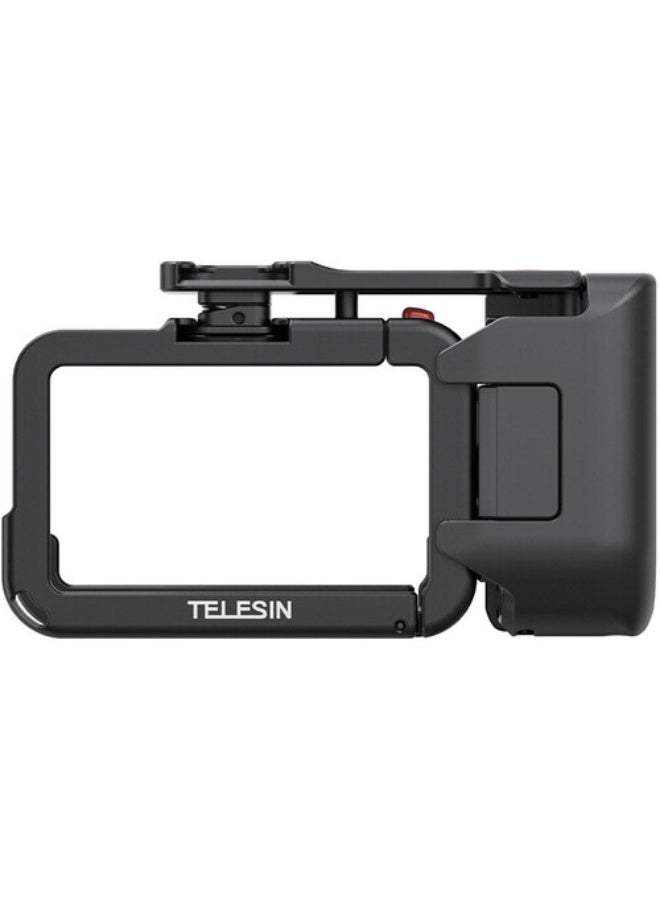 تيليسن TELESIN S6-FMS-22-TDJ Aluminum Street Photography Grip & Cage Kit for DJI Action 3/4/5 Pro - Image 1